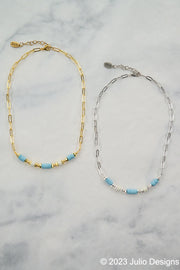 Galisteo Beaded Short Necklace