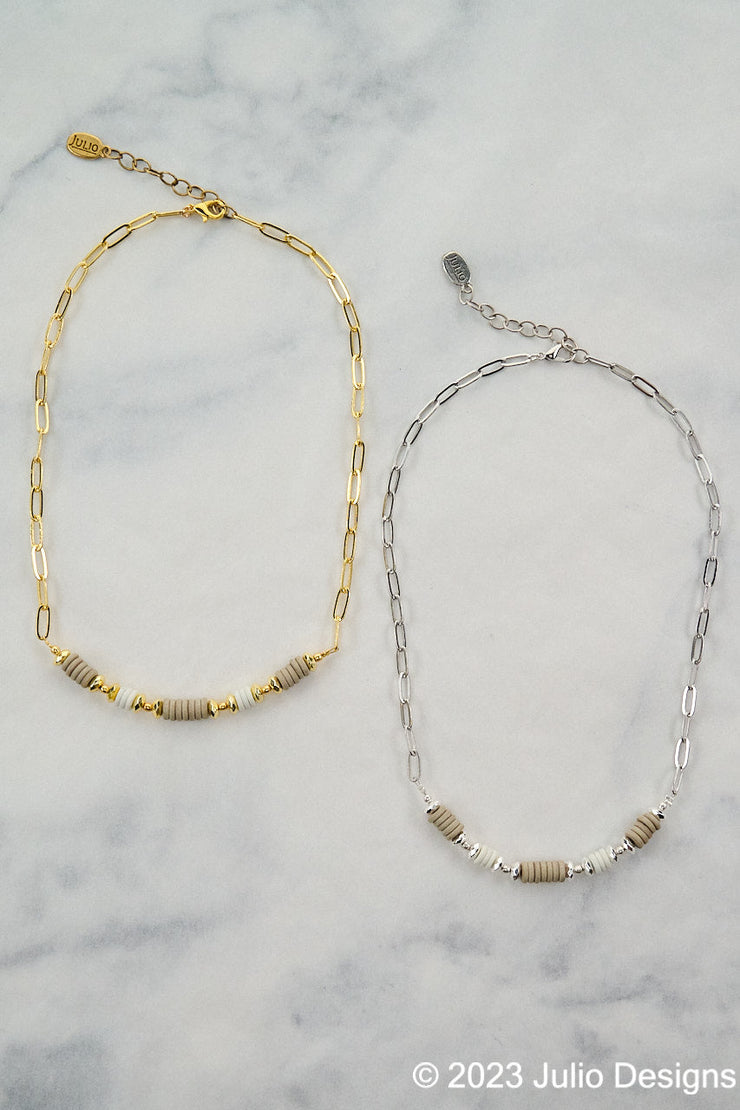 Galisteo Beaded Short Necklace