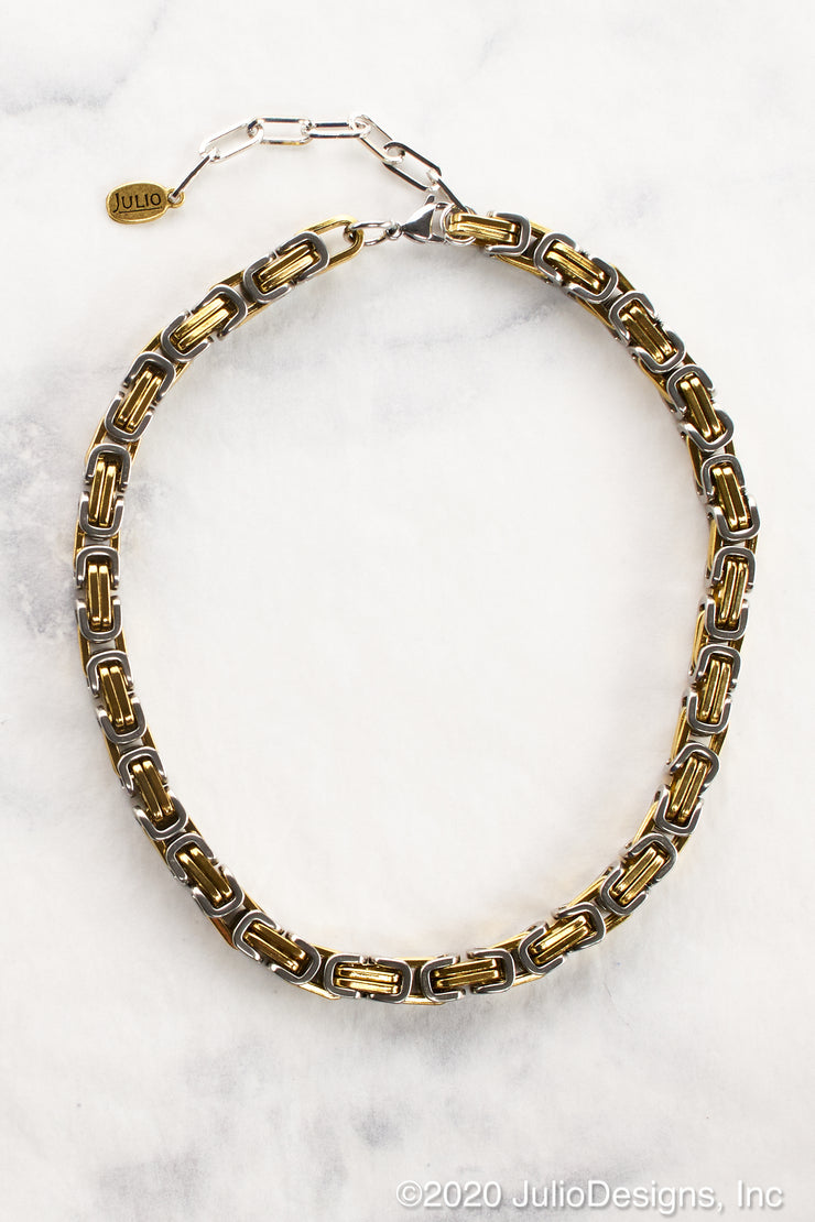 Lichtenstein Chainmaille Short Necklace