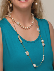 Messina Assorted Freshwater Pearl Necklace