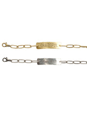 Anna Custom Stamped Bracelet