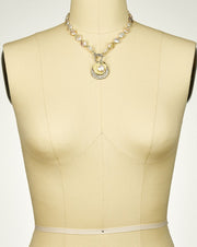 Caramello Freshwater Coin Pearl Necklace